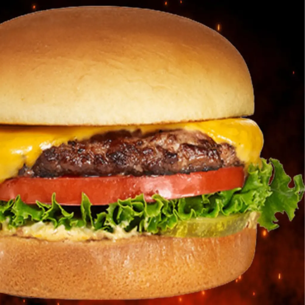 Beef Burger With Cheese